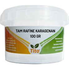 Tito Tam Rafine Karagenan Gıda Tipi - 100 gr