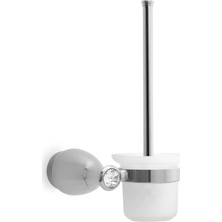 Orka Pr50110C Pergamon Tuvalet Fırçalığı-Krom