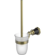 Orka Pr8709B Premium Tuvalet Fırçalığı-Siyah Altın