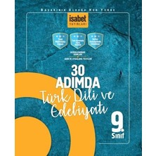 İsabet Yayınları 9. Sınıf 30 Adımda Türk Dili Ve Edebiyatı