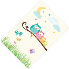 Cici Tasarım Baykuş Ailesi Çocuk Odası Tasarımları-100x150