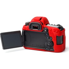 EasyCover Canon 6D Mark II Kılıf ECC6D2R (Kırmızı)