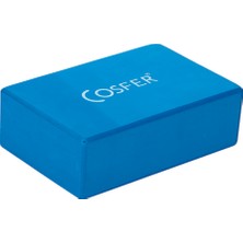 Cosfer CSF-57M Yoga Block - Mavi