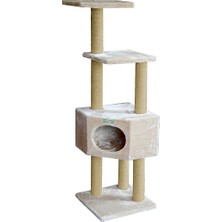 Turkuaz Tırmalama Tr969 Corner Kedi Katlı Tırmalama Kedi Oyun Evi