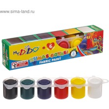 MyDido MY99 Kumaş Boya Set 6 Renk x 22ml