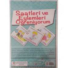 Hobi Eğitim Dünyası Saatleri Ve Eylemleri Öğreniyorum Eğitim Seti