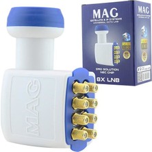 Mag Octo 8 Çıkışlı Full Hd Sekizli Lnb