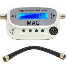 Mag 6300 Lcd Ekranlı Pusulalı Dijital Uydu Bulucu