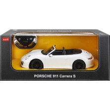 Rastar R/C 1/12 Uzaktan Kumandalı Porsche 911 Carrera S Işıklı Araba - Beyaz