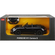 Rastar R/C 1/12 Uzaktan Kumandalı Porsche 911 Carrera S Işıklı Araba - Siyah