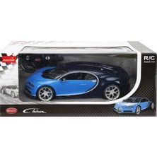 Rastar R/C 1/14 Uzaktan Kumandalı Bugatti Chiron Işıklı Araba - Mavi