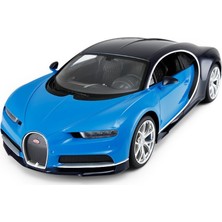 Rastar R/C 1/14 Uzaktan Kumandalı Bugatti Chiron Işıklı Araba - Mavi