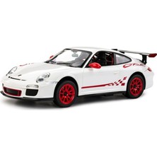 Rastar R/C 1/14 Uzaktan Kumandalı Porsche 911 GT3 RS Işıklı Araba - Beyaz