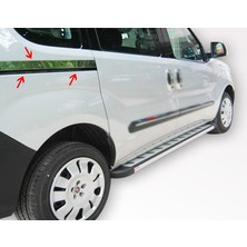 Spider Fiat Doblo 1 Sürgülü Kapı Çıtası 2 Parça Paslanmaz Çelik 2000-2010 Modeller