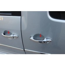 Spider Ford Custom Kapı Kolu 4 Kapı Set 9 Parça Paslanmaz Çelik 2013-2018