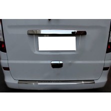 Spider Mercedes Vito W639 Arka Tampon Eşiği Paslanmaz Çelik 2004-2014