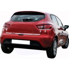 Spider Renault Clio IV Stop Alt Çıtası 4 Parça Paslanmaz Çelik 2013 Üzeri Modeller