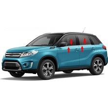 Spider Suzuki Vitara 4 Cam Çıtası 4 Parça Paslanmaz Çelik 2016 Üzeri Modeller