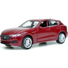 Welly Maserati Oyuncak Lisanslı Diecast Metal Çek Bırak Araba - Bordo