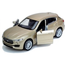 Welly Maserati Oyuncak Lisanslı Diecast Metal Çek Bırak Araba Bej