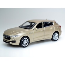 Welly Maserati Oyuncak Lisanslı Diecast Metal Çek Bırak Araba Bej