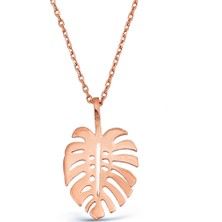 Argentum Concept Gümüş Devetabanı Yaprağı Kolye