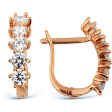 Argentum Concept Zirkon Taşlı Gümüş Küpe K035701