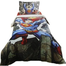 Özdilek Lisanlı Tek Kişilik Nevresim Takımı Superman Stone