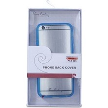 Pierre Cardin iPhone 6 Silikon Arka Koruma Paneli Mavi PCZ-S05