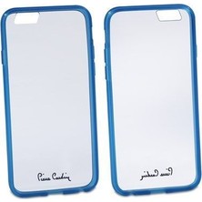 Pierre Cardin iPhone 6 Silikon Arka Koruma Paneli Mavi PCZ-S05