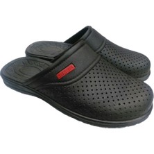 Gezer Kaymaz Kapalı Erkek Terlik Sabo Terlik