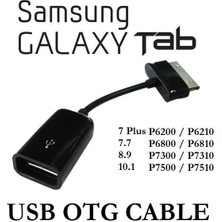 Kuvars Samsung Galaxy Tab Tab 2 Note 10.1 Usb Otg Kablo Host Kablo