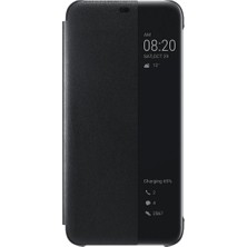 Huawei Sydney M20 Lite Flip Cover - Siyah