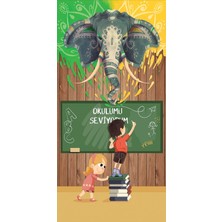 Renkselart Anaokulu Kapı Giydirme