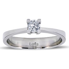 Lova G-VS2 0,20 Karat Pırlanta Tektaş Yüzük 1010011