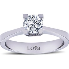 Lova G Renk 0,58 Karat Pırlanta Tektaş Yüzük 1010027