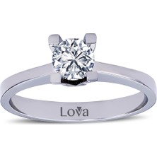 Lova G Renk 0,51 Karat Pırlanta Tektaş Yüzük 1020011