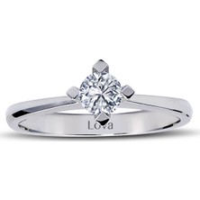 Lova G Renk 0,30 Karat Pırlanta Tektaş Yüzük 1020063