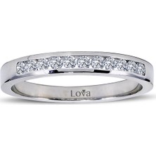Lova 0,32 Karat Pırlanta Yarımtur Yüzük 1020216