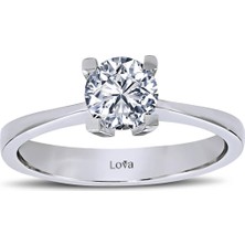 Lova G Renk 0,75 Karat Pırlanta Tektaş Yüzük 1030032