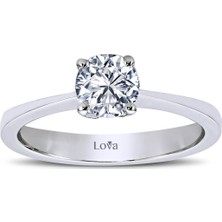 Lova G Renk 0,70 Karat Pırlanta Tektaş Yüzük 1030065