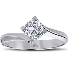 Lova G Renk 0,65 Karat Pırlanta Tektaş Yüzük 1030098