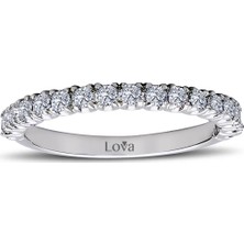 Lova 0,51 Karat Pırlanta Yarımtur Yüzük 1030144