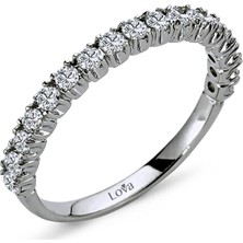 Lova 0,51 Karat Pırlanta Yarımtur Yüzük 1030144
