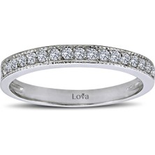 Lova 0,23 Karat Pırlanta Yarımtur Yüzük 1030150