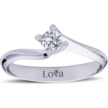 Lova H-VS 0,22 Karat Pırlanta Tektaş Yüzük 1040052