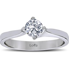 Lova G Renk 0,44 Karat Pırlanta Tektaş Yüzük 1040058