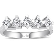 Lova 0,51 Karat Pırlanta Beştaş Yüzük 1040097