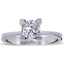 Lova G Renk 0,73 Karat Pırlanta Tektaş Yüzük 1050011