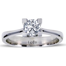 Lova G Renk 0,51 Karat Pırlanta Tektaş Yüzük 1050016